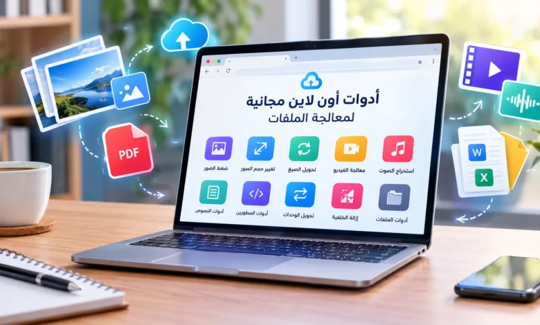 أفضل ادوات اون لاين مجانية لمعالجة الصور والفيديو والملفات